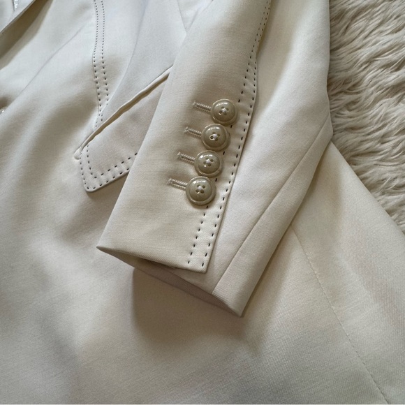 Dolce & Gabbana Men's White Cream Sicilia Single Breasted Blazer - Size 36 US - Picture 11 of 16